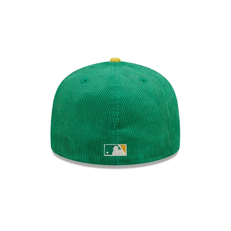 Green New Era Oakland Athletic Cooperstown Fitted Cap 59fifty | ARYZ81739