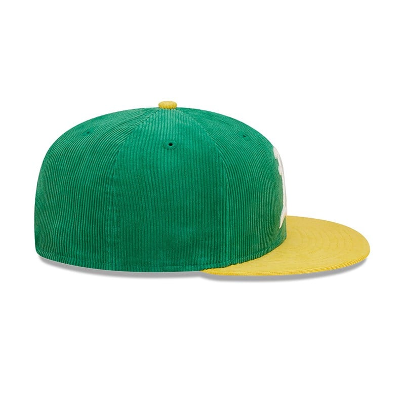 Green New Era Oakland Athletic Cooperstown Fitted Cap 59fifty | ARYZ81739