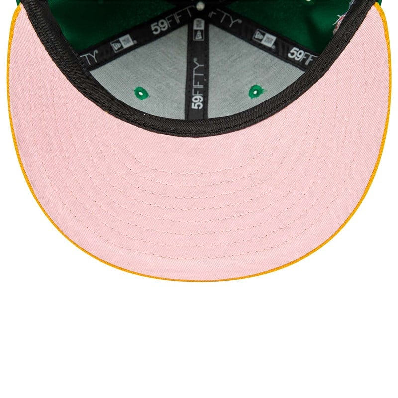 Green New Era Oakland Athletics 1989 World Series Fitted Cap 59fifty | VGXF64873