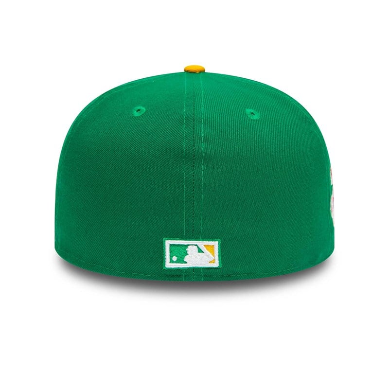 Green New Era Oakland Athletics 1989 World Series Fitted Cap 59fifty | VGXF64873