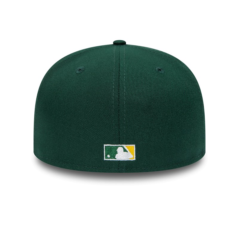 Green New Era Oakland Athletics American League Stadium Fitted Cap 59fifty | PSJF49081