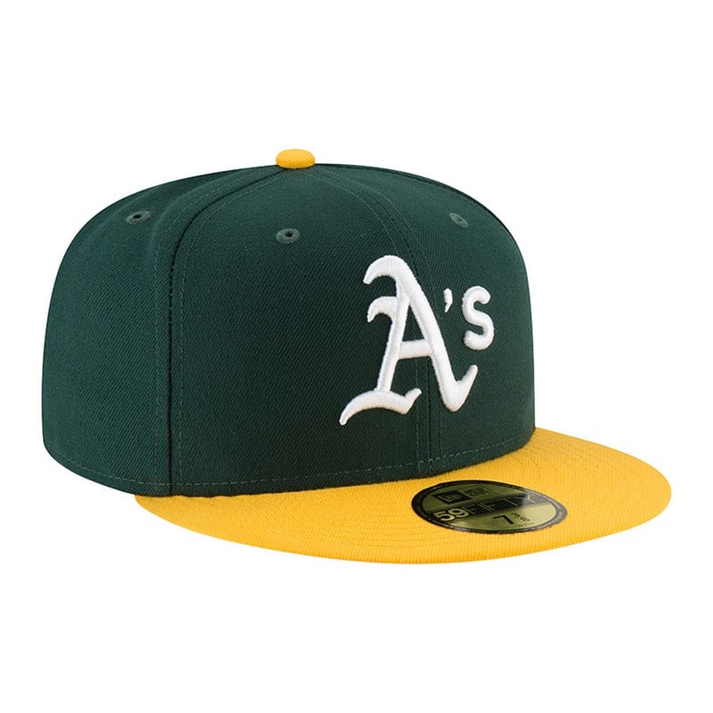 Green New Era Oakland Athletics Authentic On Field Home Cap 59fifty | CIYK07453