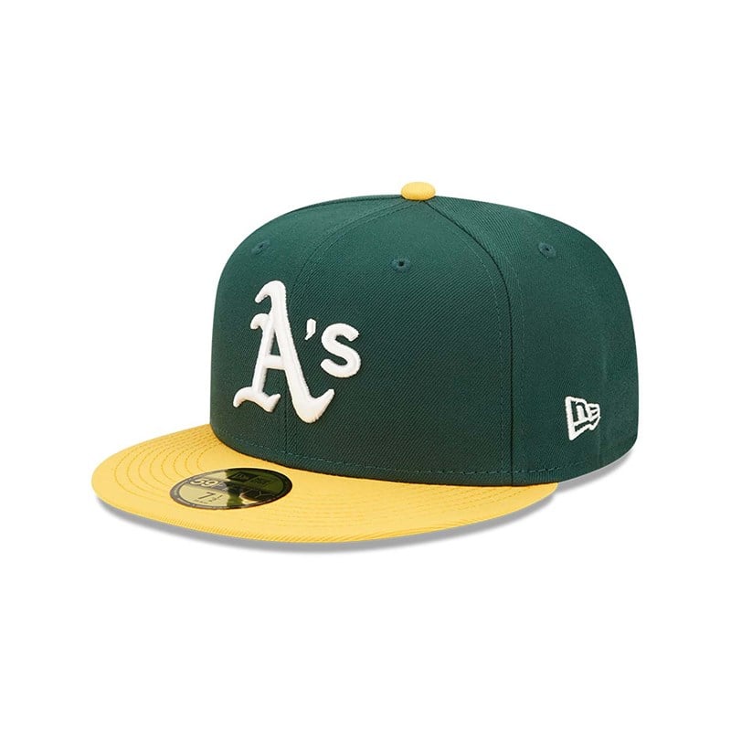 Green New Era Oakland Athletics Authentic On Field Home Cap 59fifty | CIYK07453