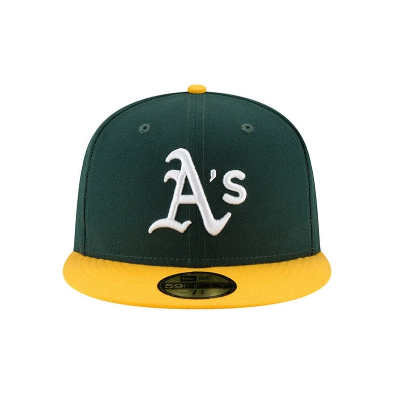 Green New Era Oakland Athletics Authentic On Field Home Cap 59fifty | CIYK07453