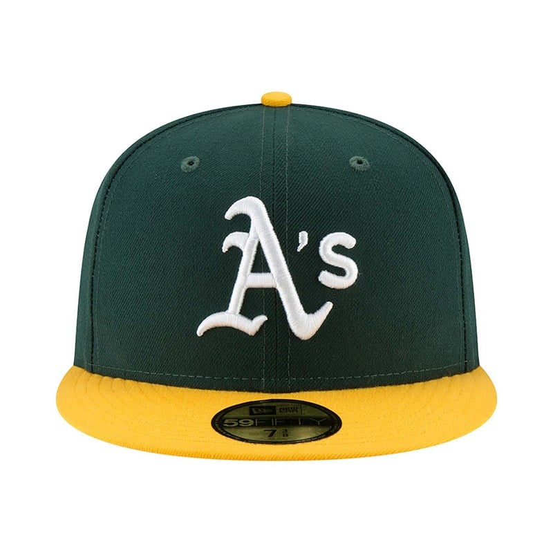 Green New Era Oakland Athletics Authentic On Field Home Cap 59fifty | CIYK07453