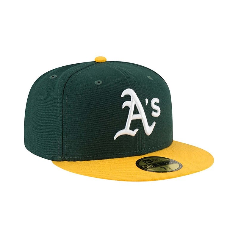 Green New Era Oakland Athletics Authentic On Field Home Cap 59fifty | CIYK07453