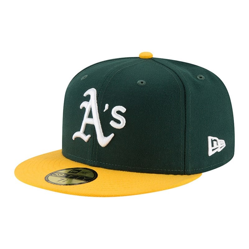 Green New Era Oakland Athletics Authentic On Field Home Cap 59fifty | CIYK07453