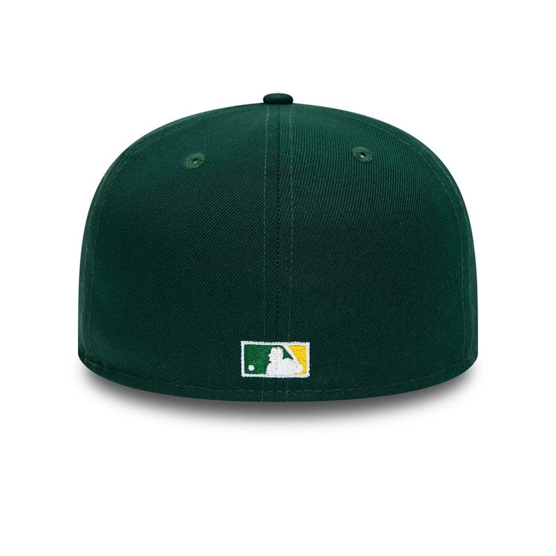 Green New Era Oakland Athletics Forest Fitted Cap 59fifty | NECK81620