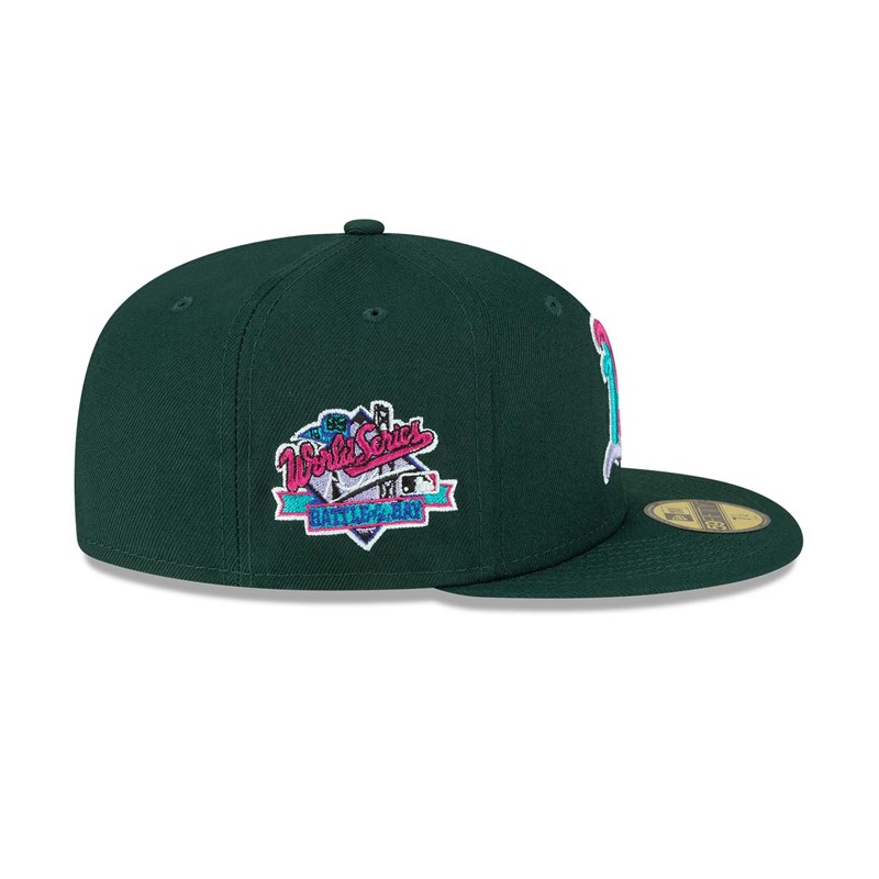 Green New Era Oakland Athletics Polarlights Fitted Cap 59fifty | ADWJ39456