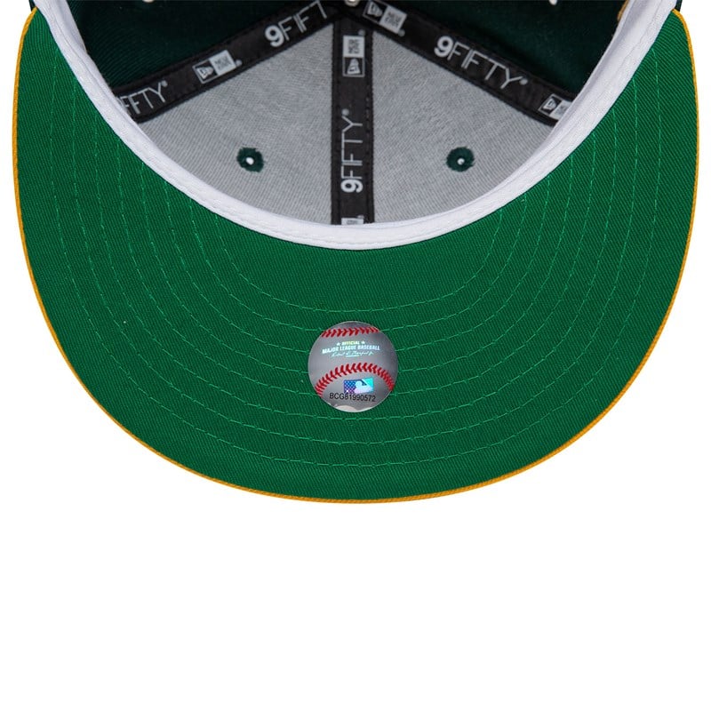 Green New Era Oakland Athletics Side Font Cap 9fifty | GMZP57923