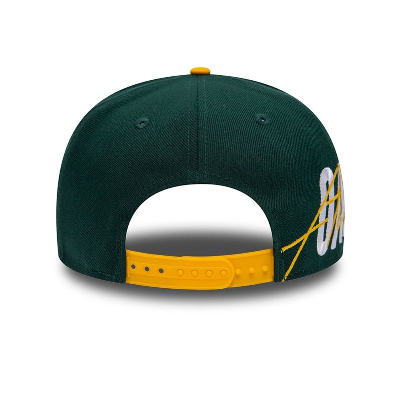 Green New Era Oakland Athletics Side Font Cap 9fifty | GMZP57923