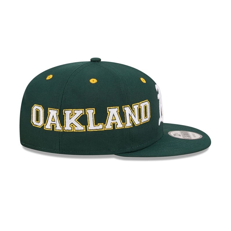 Green New Era Oakland Athletics Teamsplit Cap 9fifty | ZPOL85431