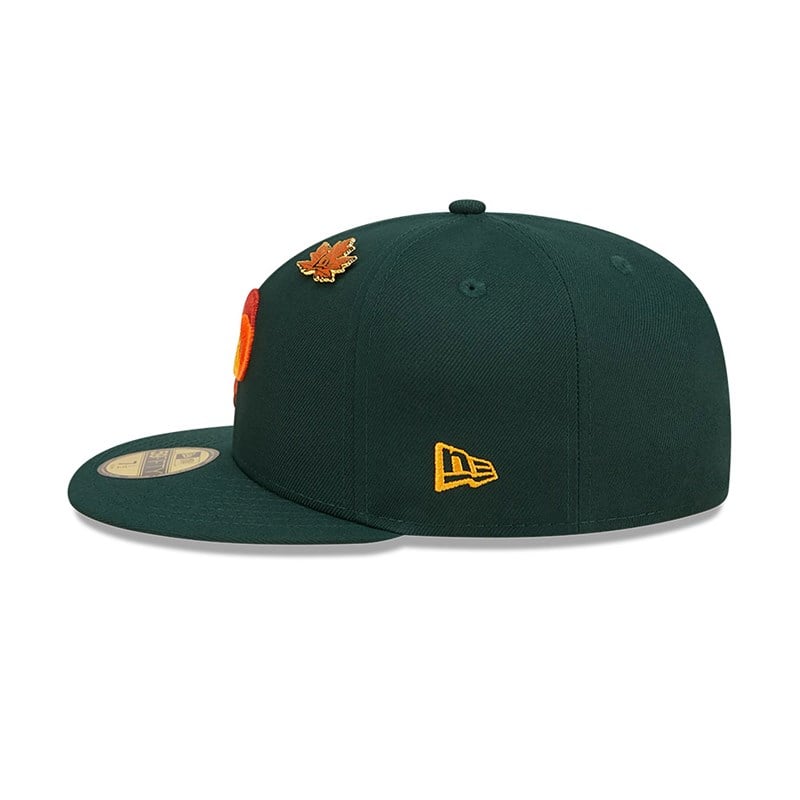 Green New Era Philadelphia Phillies Leafy Fitted Cap 59fifty | HURB89617