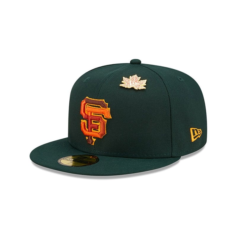 Green New Era San Francisco Giants Leafy Fitted Cap 59fifty | SYOH71052