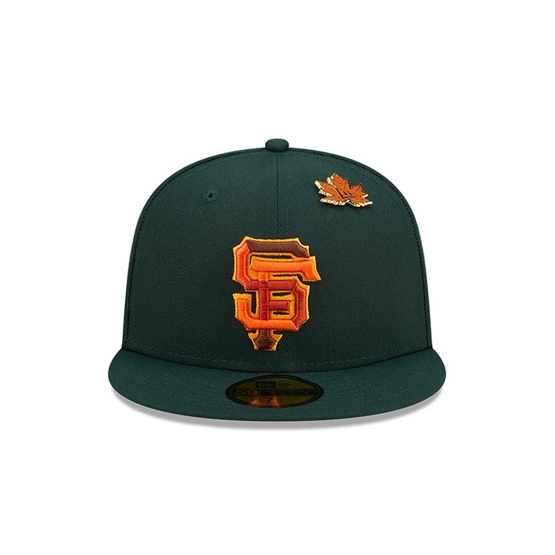 Green New Era San Francisco Giants Leafy Fitted Cap 59fifty | SYOH71052