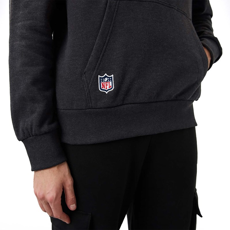 Grey New Era Bay Packers NFL Script Hoodie | MPGZ40932