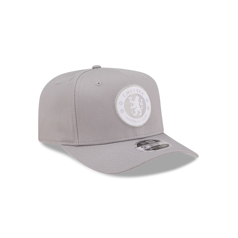 Grey New Era Chelsea Fc Lion Crest Stretch Snap Cap 9fifty | TVHM25703