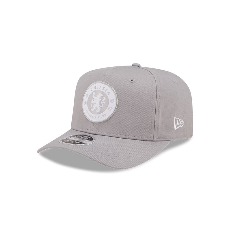 Grey New Era Chelsea Fc Lion Crest Stretch Snap Cap 9fifty | TVHM25703