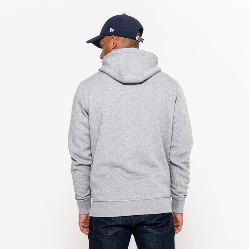 Grey New Era Chicago Bears Team Logo Hoodie | PMYB17928