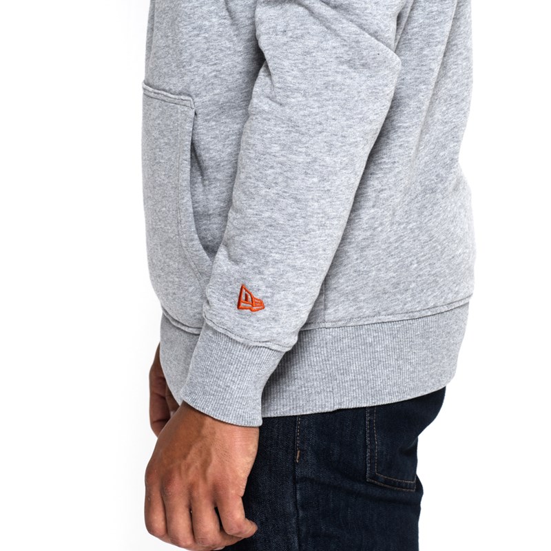 Grey New Era Chicago Bears Team Logo Hoodie | PMYB17928