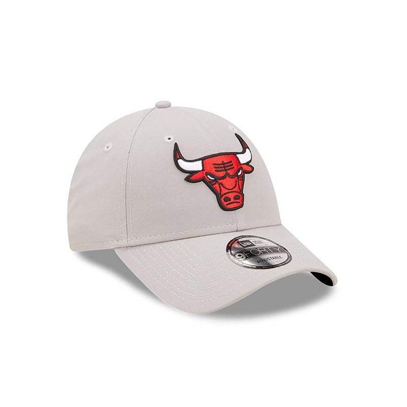 Grey New Era Chicago Bulls Repreve Adjustable Cap 9forty | ZOYV70463