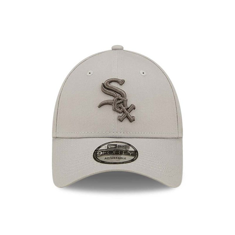 Grey New Era Chicago Sox League Essential Adjustable Cap 9forty | VCFS92645