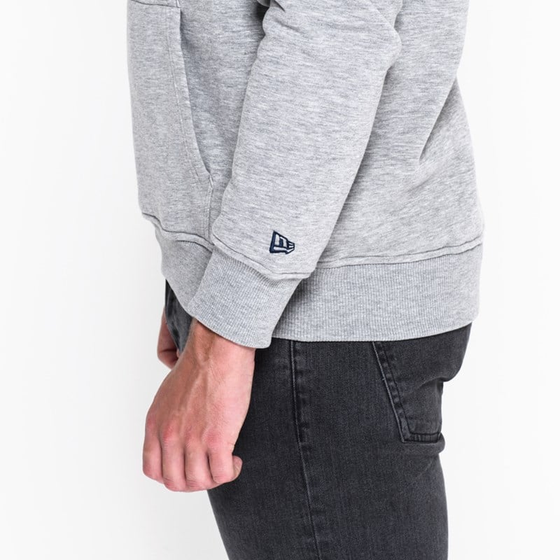 Grey New Era Dallas Cowboys Team Logo Hoodie | AKLC24730