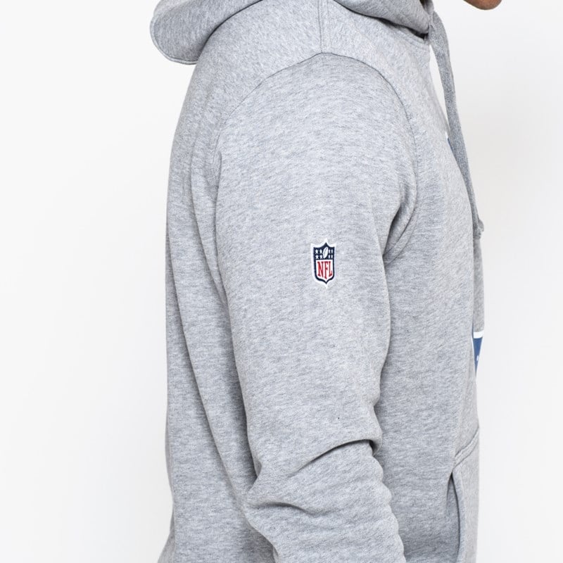 Grey New Era Indianapolis Colts Team Logo Hoodie | APKI29047