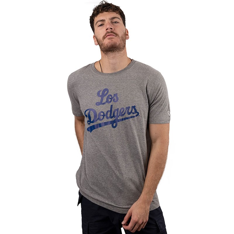 Grey New Era La Dodgers MLB City Connect T-Shirt | SNXO61453