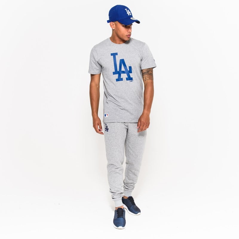 Grey New Era La Dodgers T-Shirt | CQAR06397