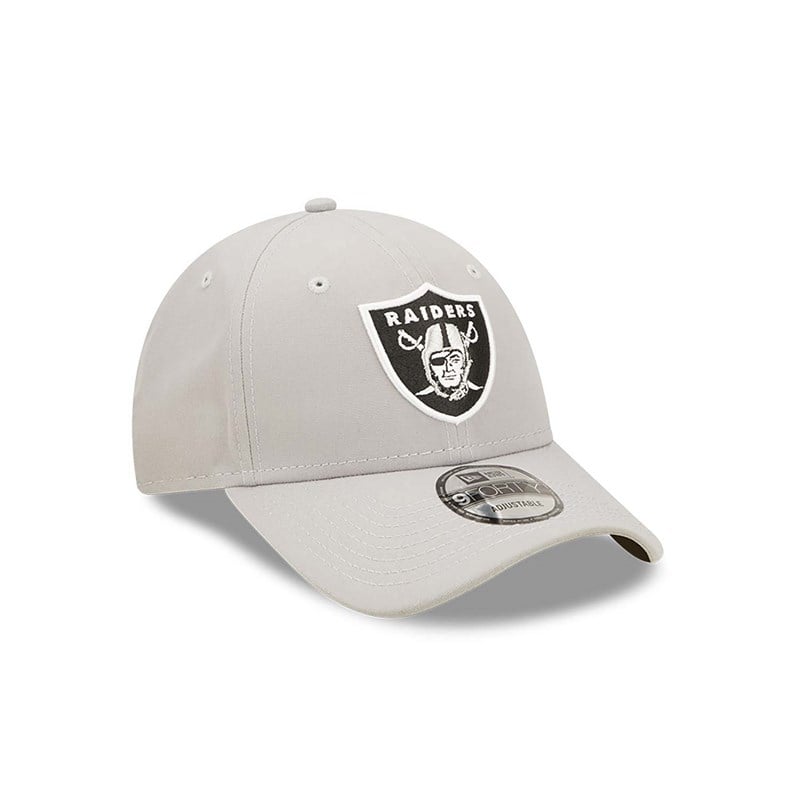 Grey New Era Las Vegas Raiders Repreve Adjustable Cap 9forty | JPDI30624