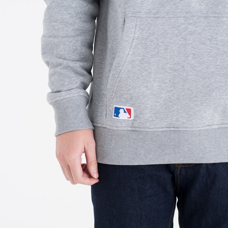 Grey New Era MLB Logo Hoodie | GOXB87529