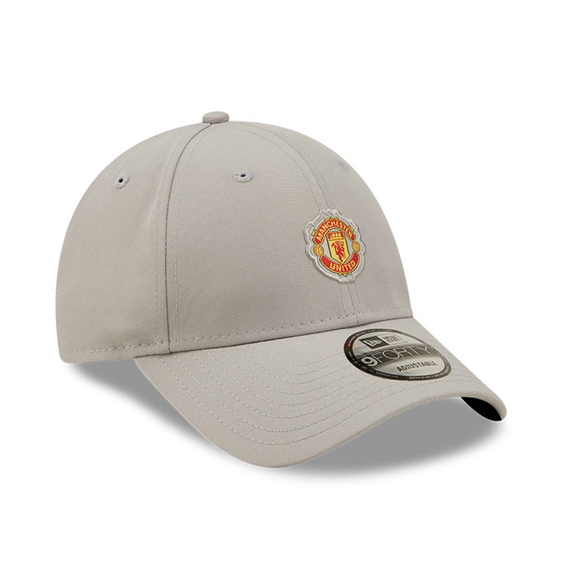 Grey New Era Manchester United Repreve Adjustable Cap 9forty | XKUV76283