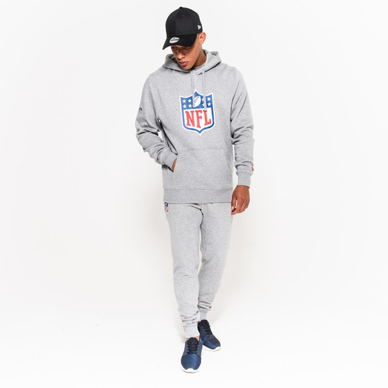 Grey New Era NFL Logo Hoodie | TLUX49825