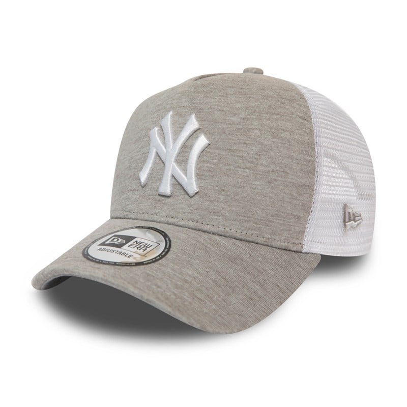 Grey New Era New York Yankees Jersey Essential Cap Aframe | STWL14580