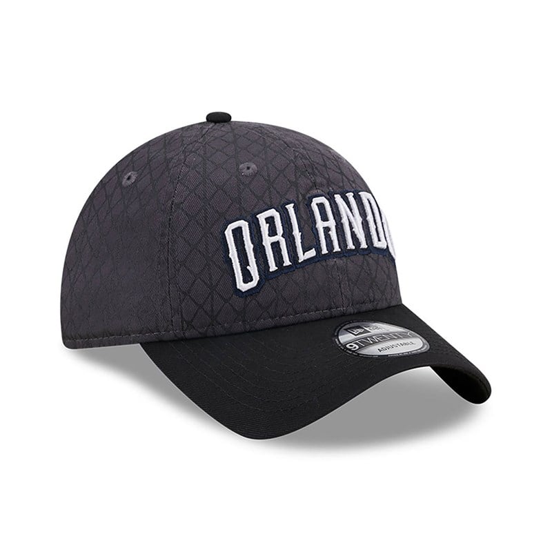 Grey New Era Orlando Magic Authentics City Edition Adjustable Cap 9twenty | FRNZ07689