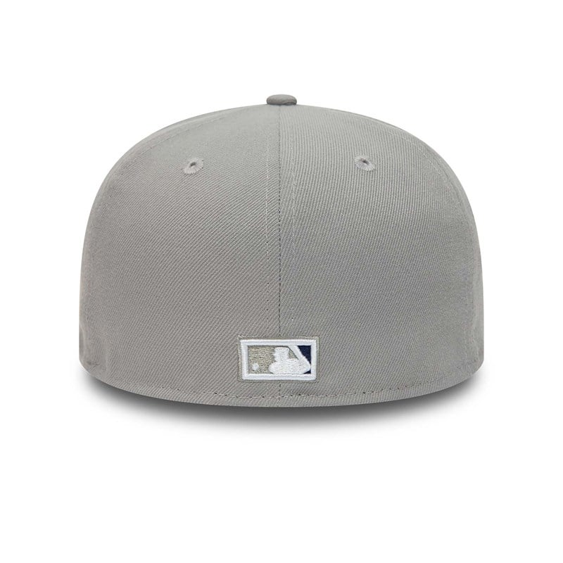 Grey New Era San Diego Padres Basics Fitted Cap 59fifty | RUFQ60537