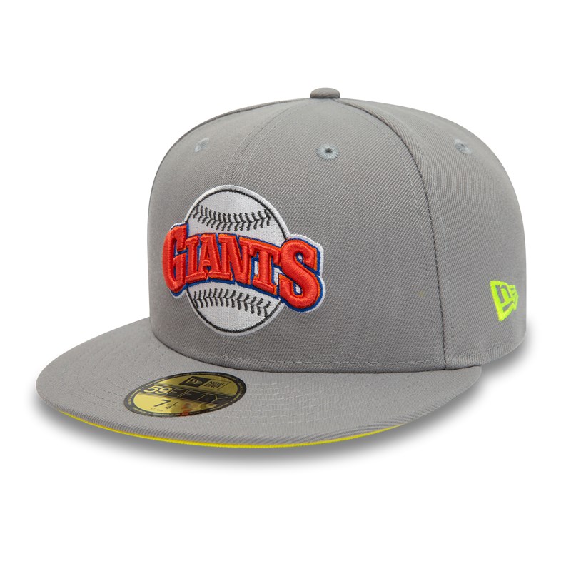 Grey New Era San Francisco Giants 50 Years Fitted Cap 59fifty | FZIE76935