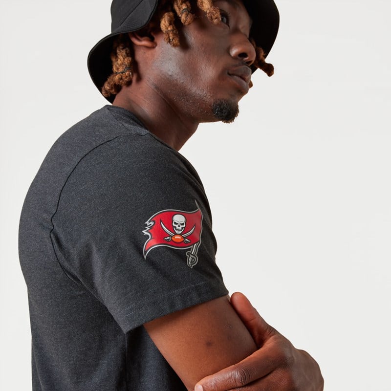 Grey New Era Tampa Bay Buccaneers NFL Jersey T-Shirt | OEJT79086