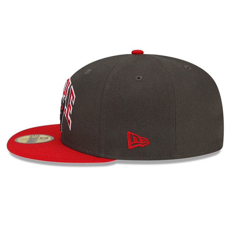 Grey New Era Tampa Bay Buccaneers X Staple Fitted Cap 59fifty | VCSH62931