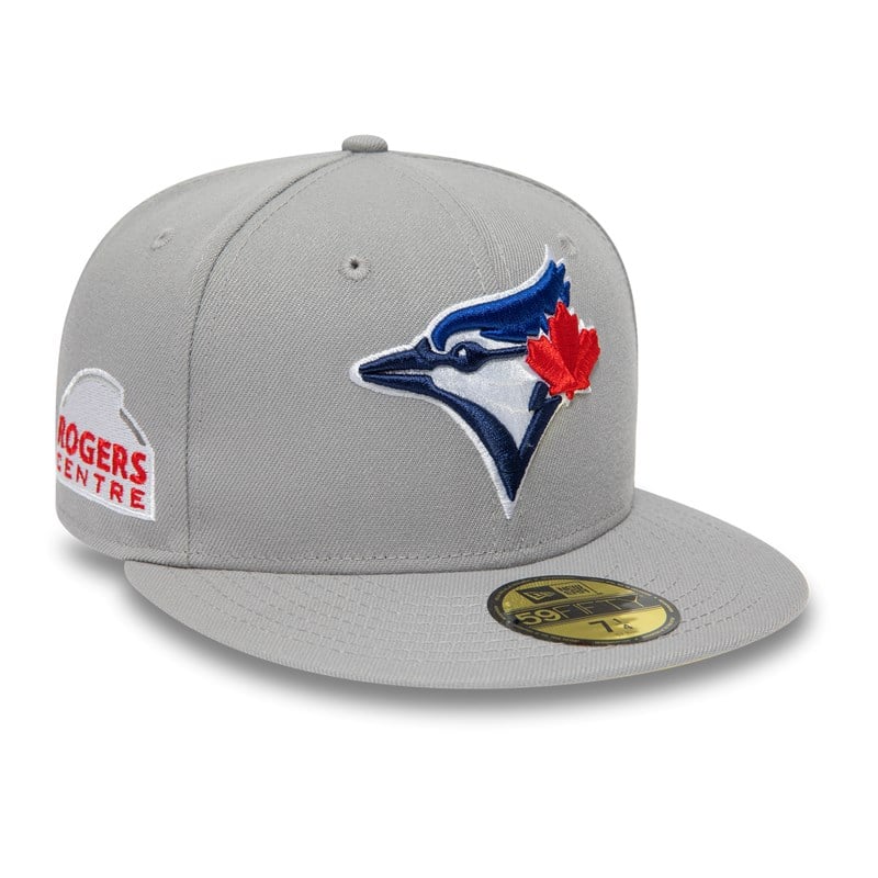 Grey New Era Toronto Jays American League Stadium Fitted Cap 59fifty | HZKC82470