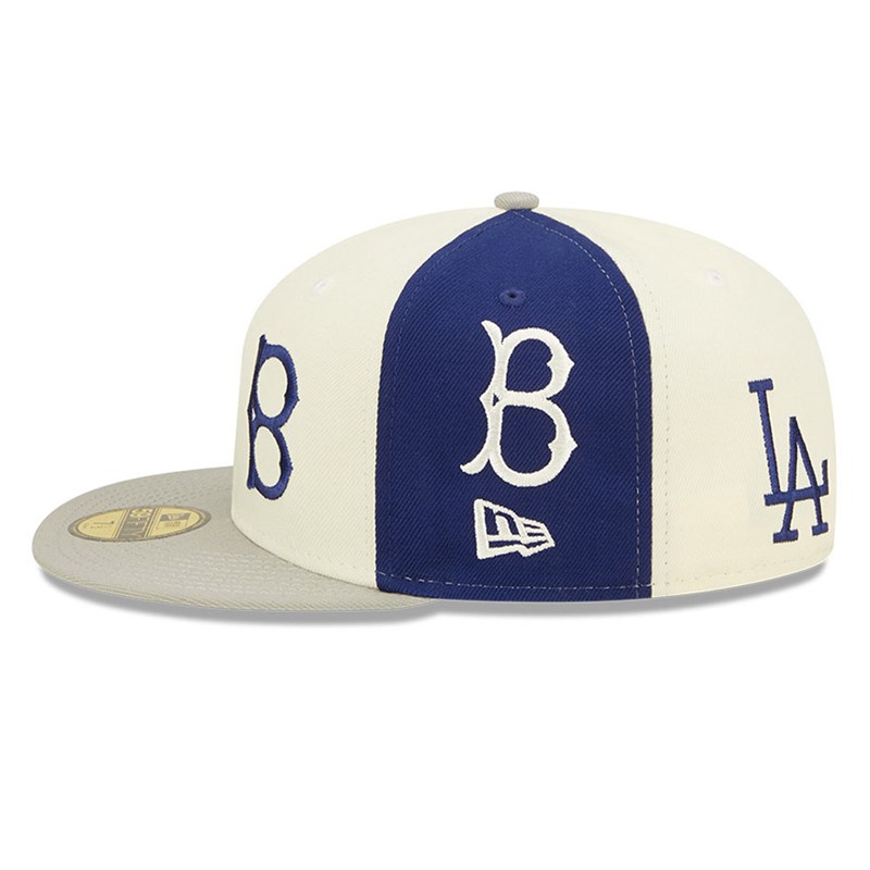 Multi New Era La Dodgers MLB Logo Pinwheel Fitted Cap 59fifty | TCDV54071