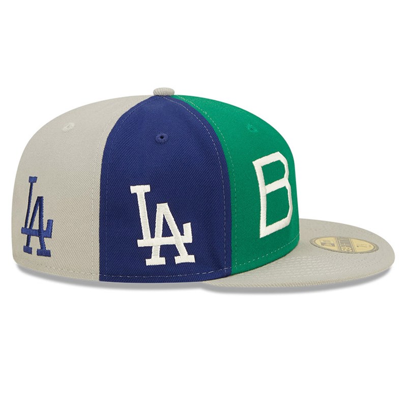 Multi New Era La Dodgers MLB Logo Pinwheel Fitted Cap 59fifty | TCDV54071