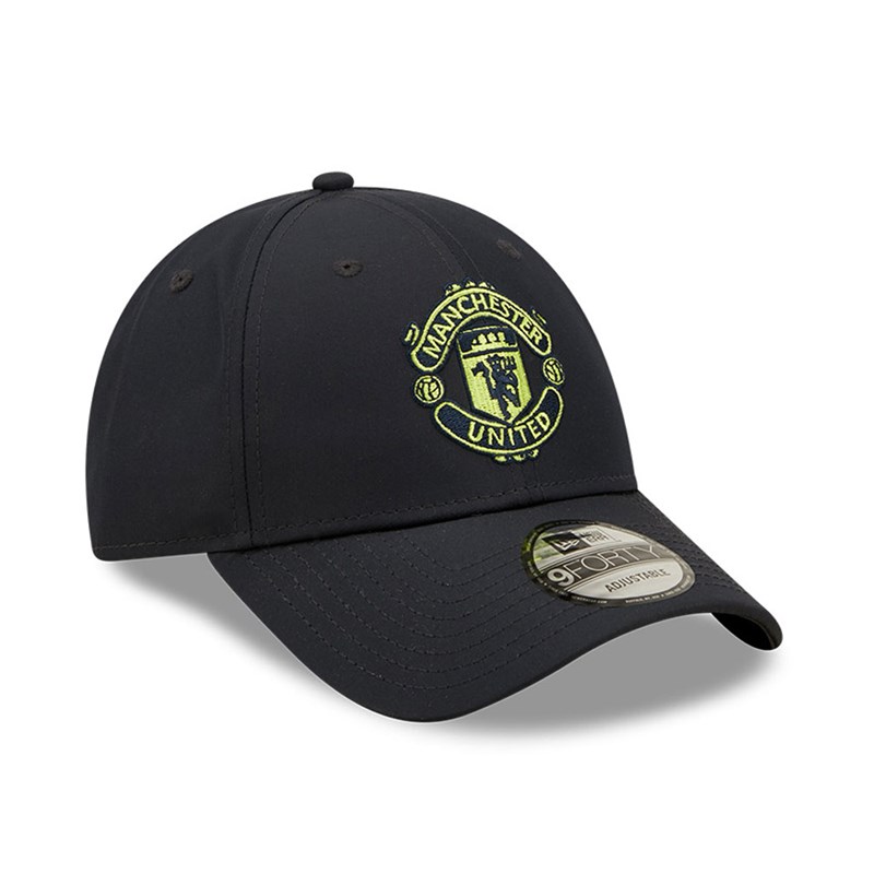 Navy New Era Manchester United Poly Adjustable Cap 9forty | MLCY82940