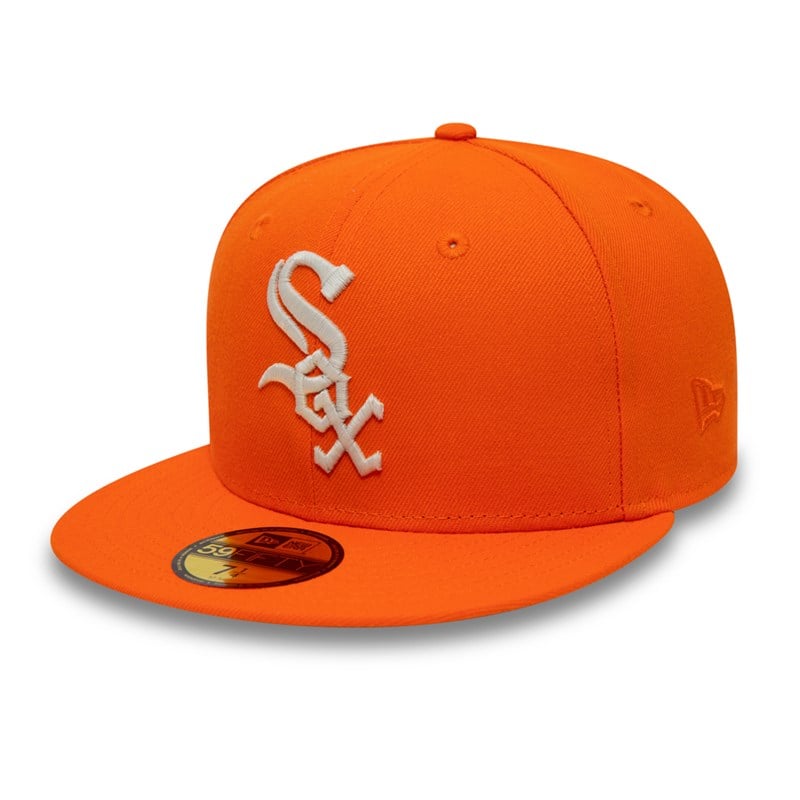 Orange New Era Chicago Sox Spotlight Cap 59fifty | CLGV85163