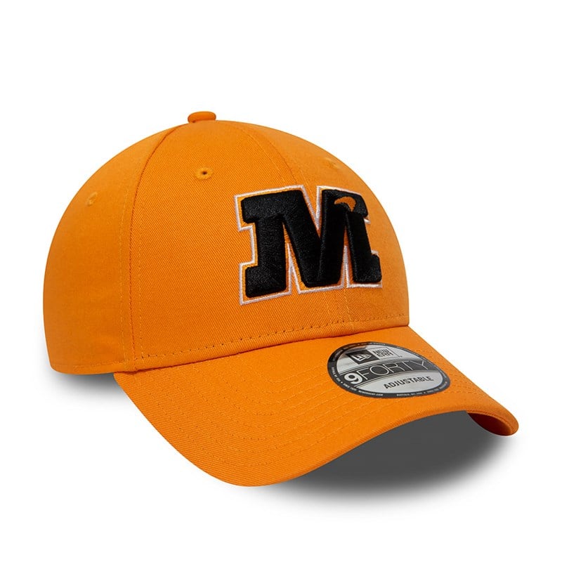 Orange New Era Mclaren Adjustable Cap 9forty | GFWI91534