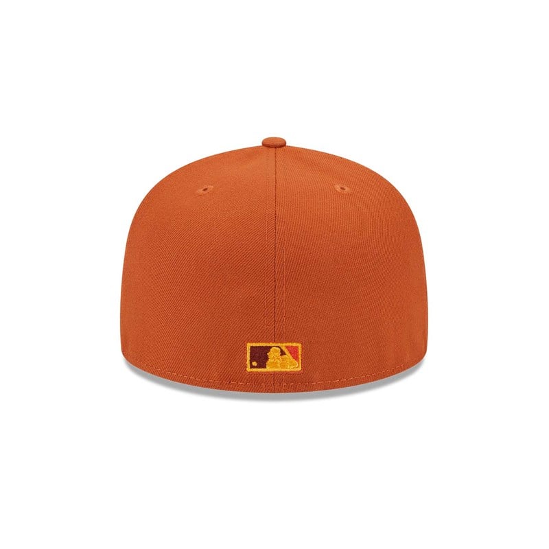 Orange New Era Minnesota Twins Outer Space Fitted Cap 59fifty | ARSC42915