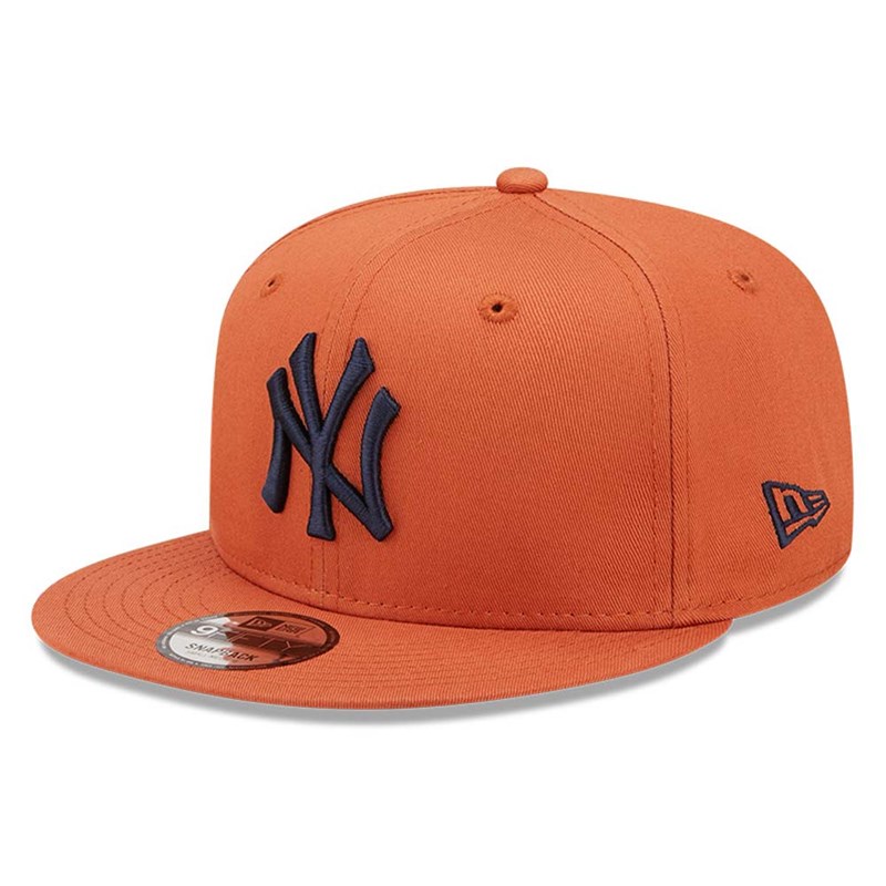 Orange New Era New York Yankees League Essential Cap 9fifty | KMAF71294