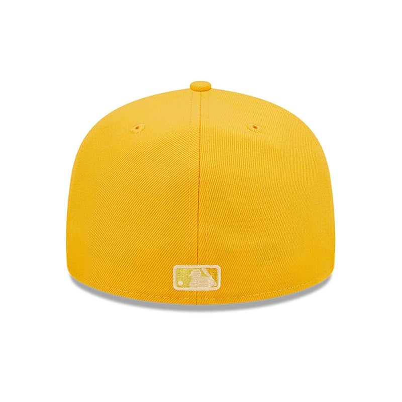 Orange New Era Pittsburgh Pirates Monocamo Fitted Cap 59fifty | OKRV84567