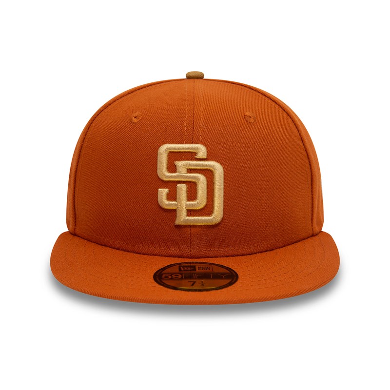 Orange New Era San Diego Padres Fall Colours Fitted Cap 59fifty | GFMH13482